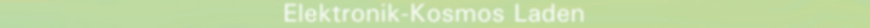 Elektronik-Kosmos Laden